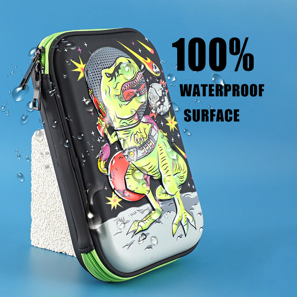 Dinosaur Pencil Case Large Capacity Hardtop Pencil Box
