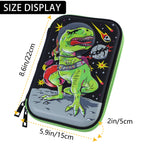 Dinosaur Pencil Case Large Capacity Hardtop Pencil Box