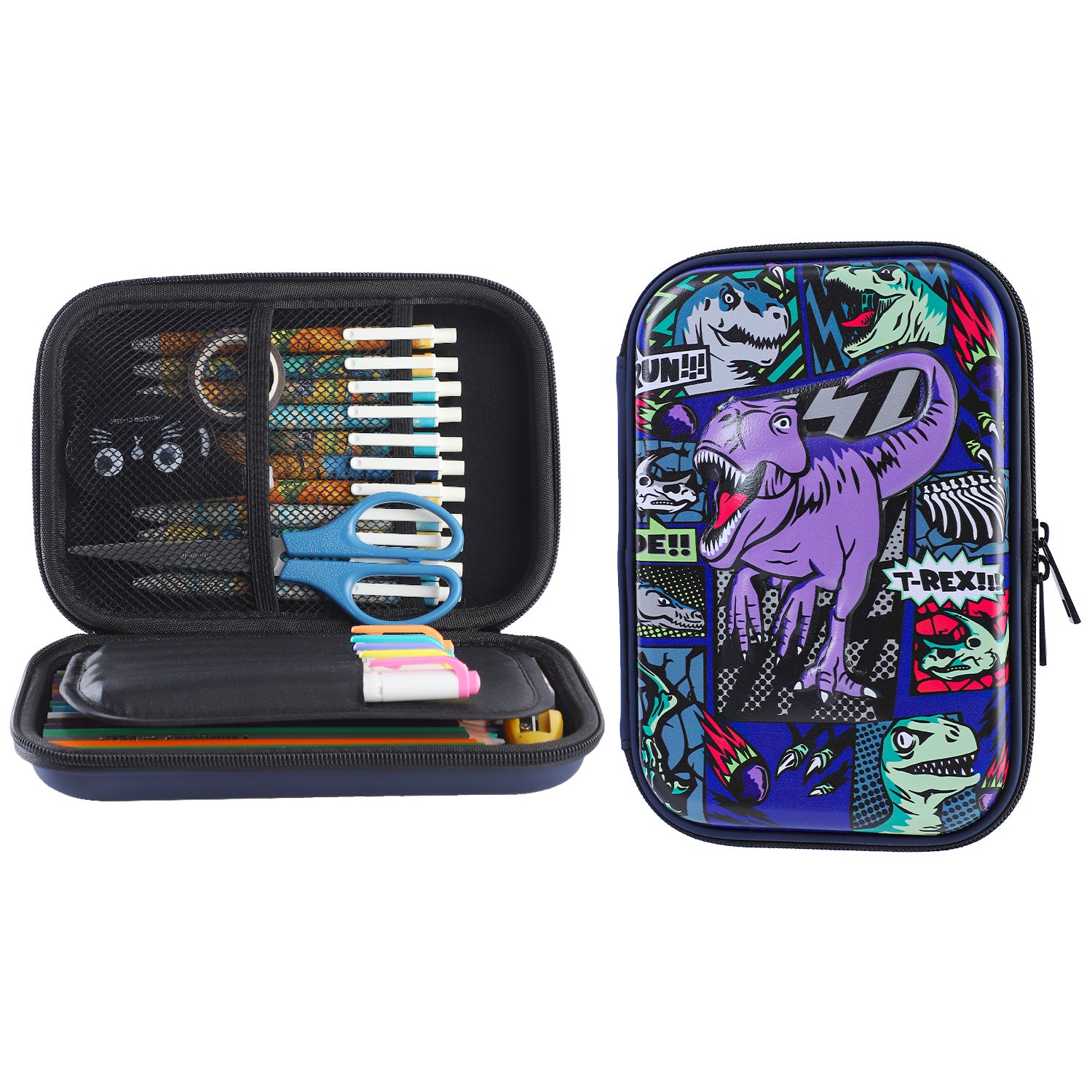 Dinosaur Pencil bag Large Capacity Hardtop Pencil Box