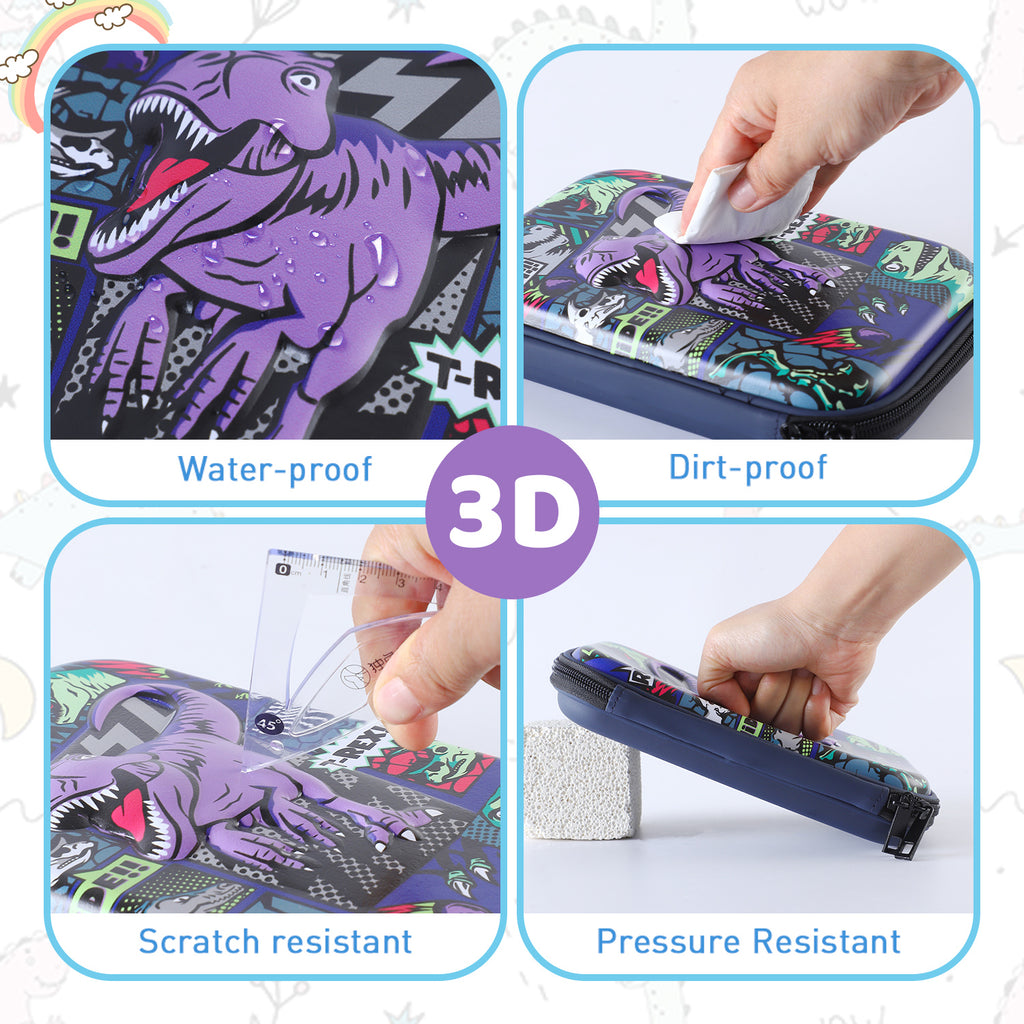 Dinosaur Pencil bag Large Capacity Hardtop Pencil Box