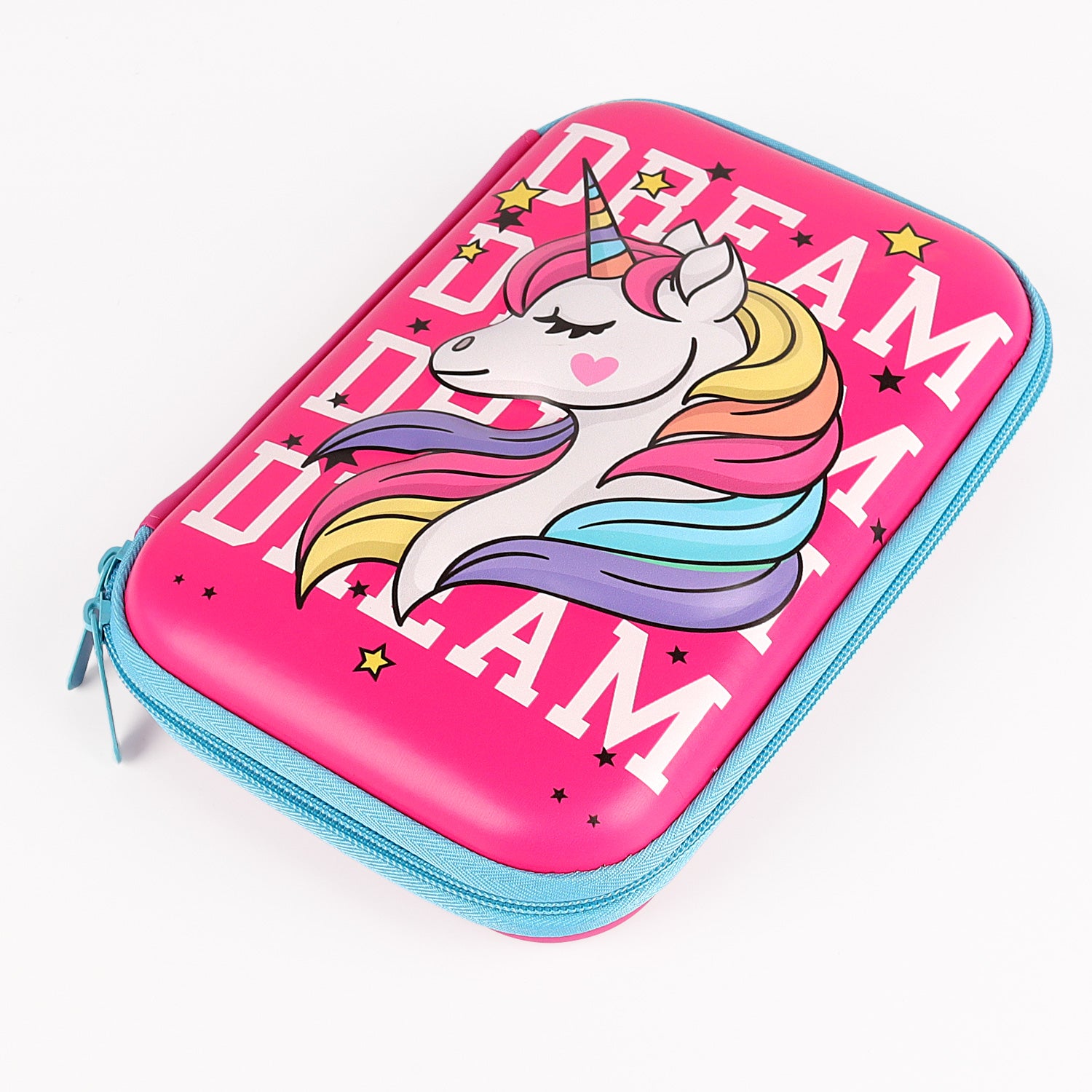 Unicorn Pencil Case Cute Hardtop Pencil Box For Girls