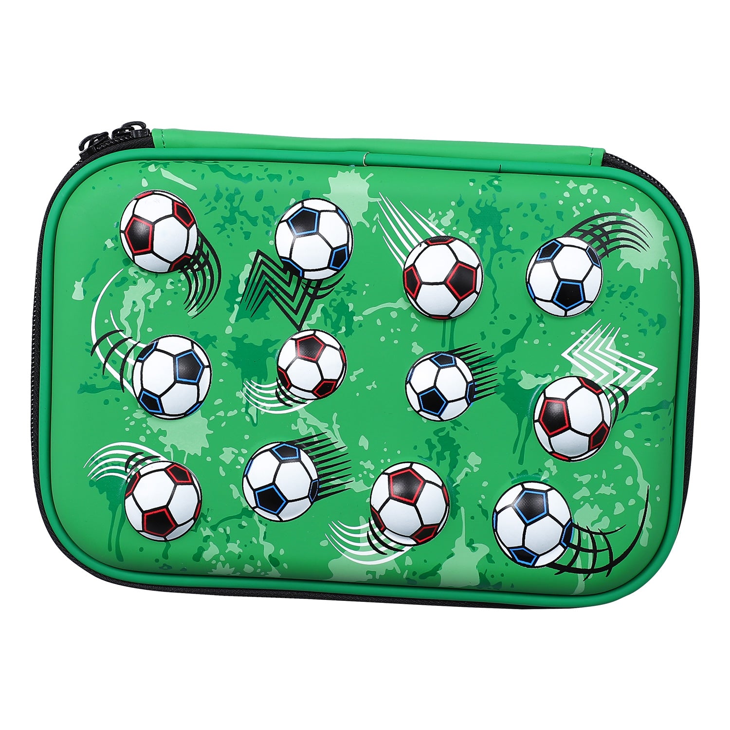 Football Pencil Box Large Capacity Hardtop Pencil Case