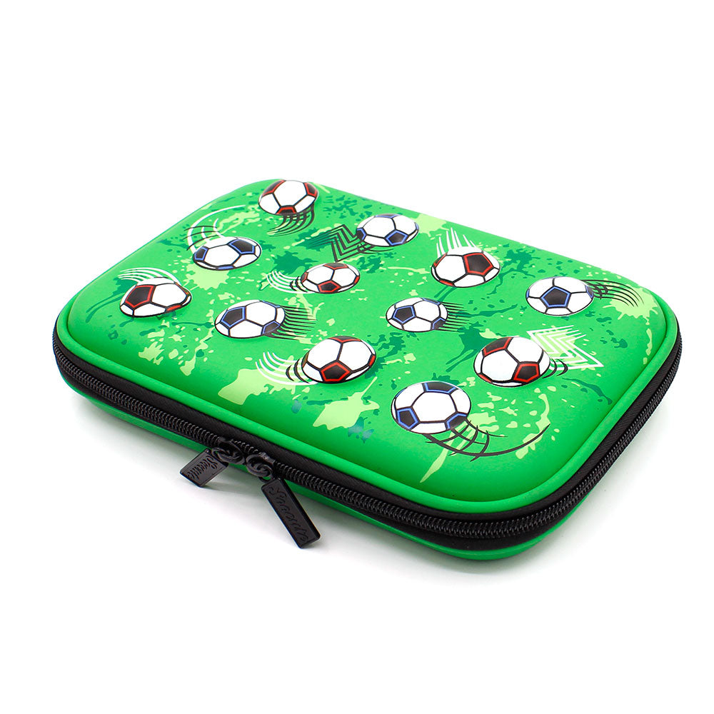 Football Pencil Box Large Capacity Hardtop Pencil Case