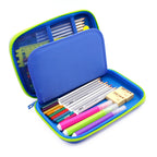 Cute Volcano Dinosaur Pencil Box Large Capacity Hardtop Pencil Case