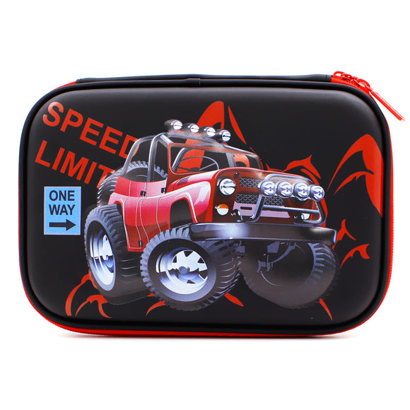 HARDTOP PENCIL CASE - OFFROAD VEHICLE EMBOSSED